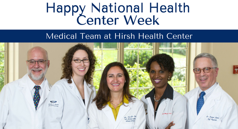 Geriatric Care Washington DC | National Health Center Week | Hirsh